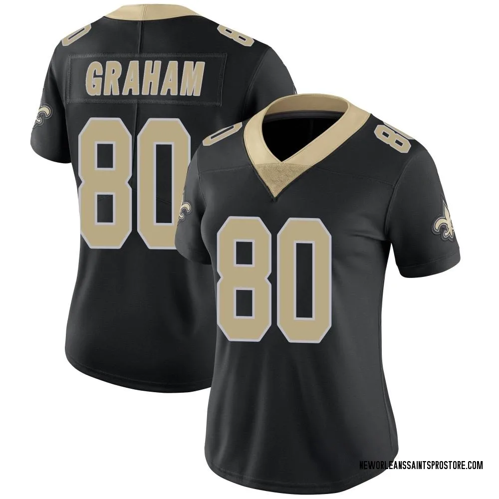 Women's Limited Jimmy Graham New Orleans Saints Black Team Color Vapor Untouchable Jersey